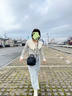 「Firsthand（ファーストハンド）のアイテム（ジャケット/アウター）」を使った、のんくる🌼さん（レディース・154cm）の冬コーディネート