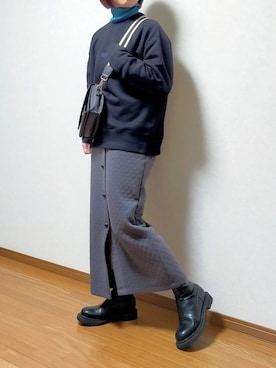 のんくる🌼さん（レディース・154cm）の冬コーディネート
