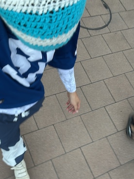 「ブルー x ホワイト」｜せーごさん（メンズ・165cm）の秋コーディネート