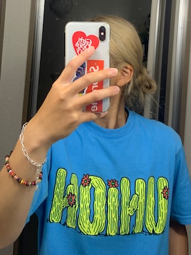 「UNION（ユニオン）のアイテム（トップス）」を使った、yuzuyuzuuuuuuuさん（レディース・160cm）の春コーディネート