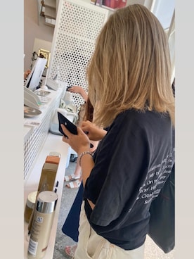 「VIAVANDA（ヴィアヴァンダ）のアイテム」を使った、yuzuyuzuuuuuuuさん（レディース・160cm）の夏コーディネート