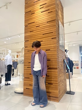 「SENSE OF PLACE by URBAN RESEARCH（センスオブプレイスバイアーバンリサーチ）のアイテム（サンダル）」を使った、0715tarorinさん（メンズ・164cm）の夏コーディネート