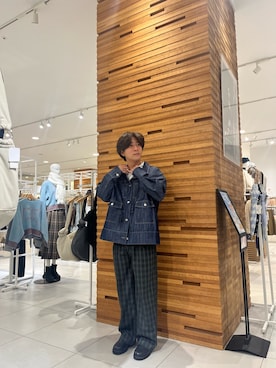 「チェック柄に恋してる」｜0715tarorinさん（メンズ・164cm）の秋コーディネート