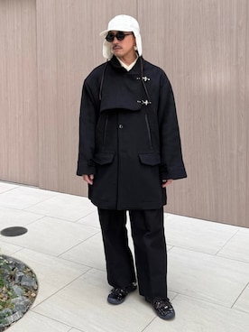 「アイテム（その他アウター）」を使った、Aphlotusさん（メンズ・163cm）の秋コーディネート