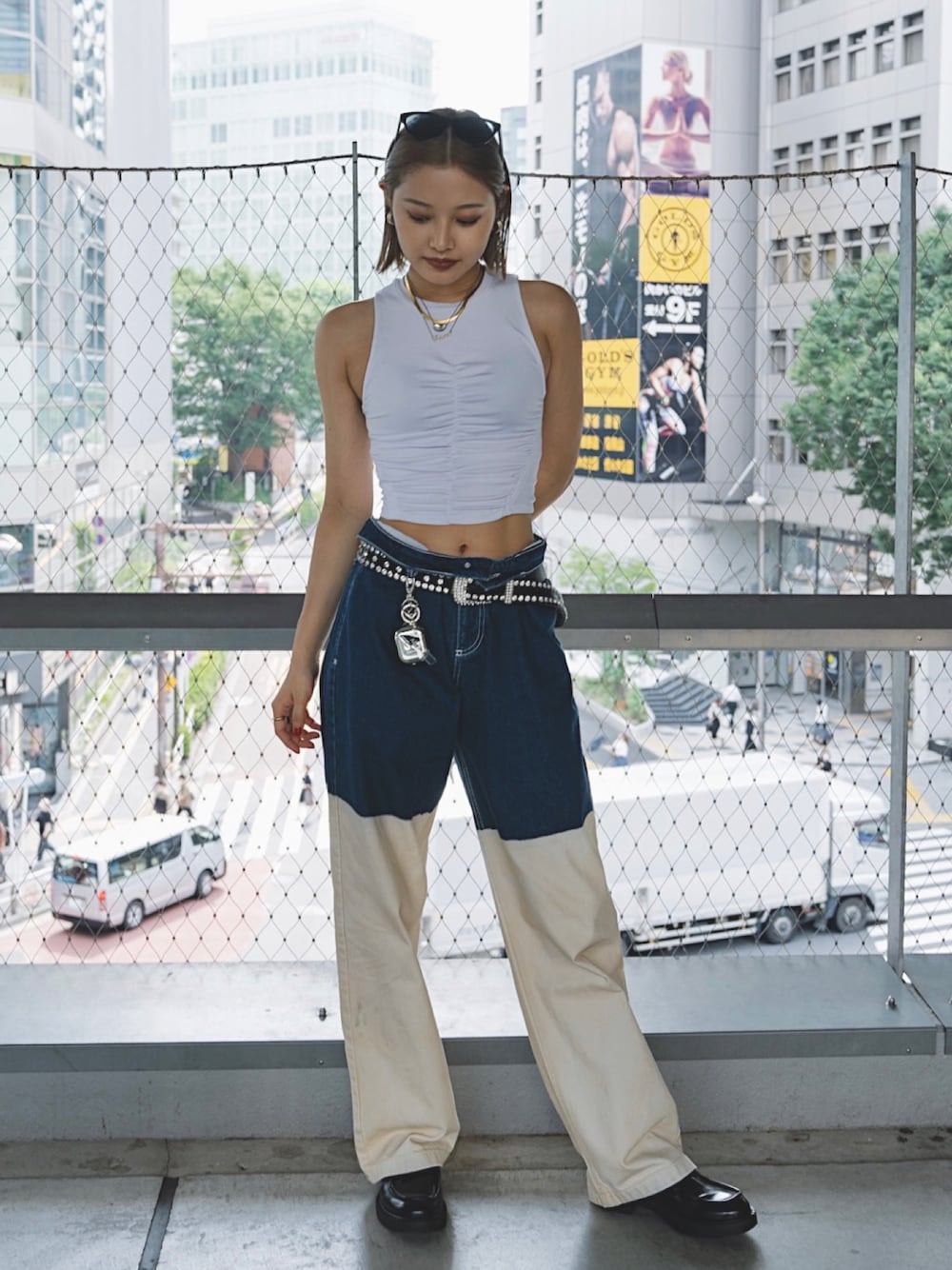 しゅなたん｜ZARAのタンクトップを使ったコーディネート - WEAR 