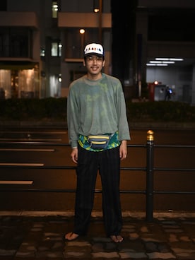 こばやしさん（メンズ・180cm）の秋コーディネート