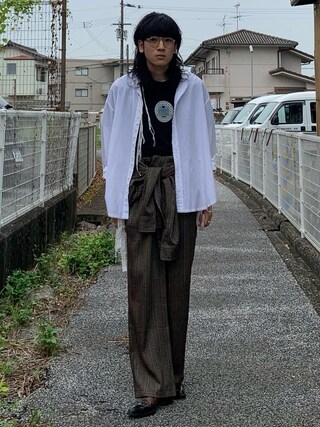 Midorikawa（ミドリカワ）の「Midorikawa（ミドリカワ）WHT SHIRT