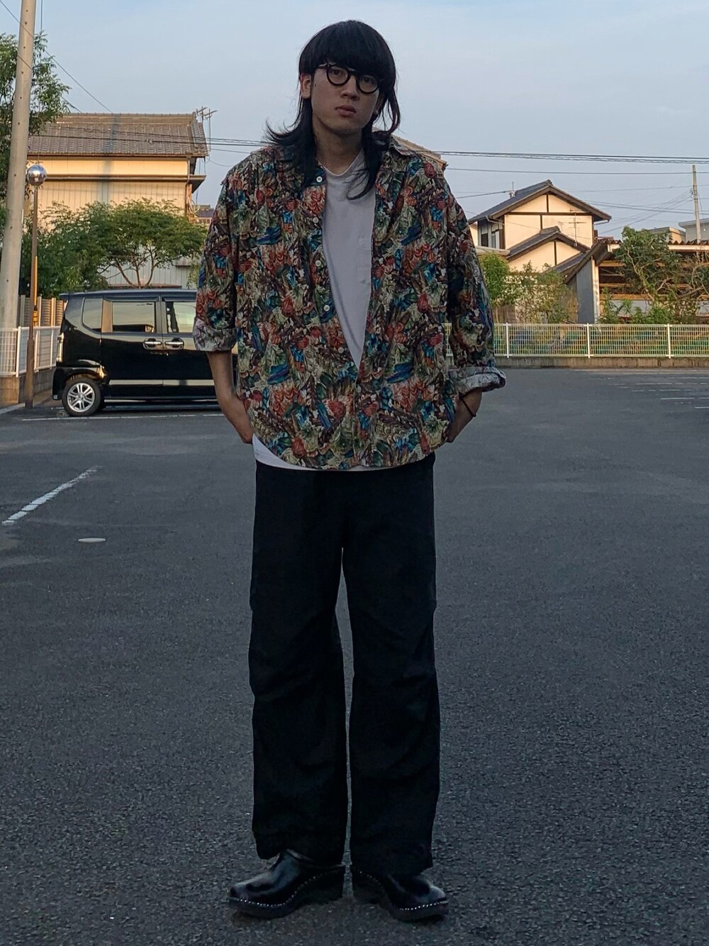 AiE（エーアイイー）の「【AiE / エーアイイー】Painter Shirt-Marble