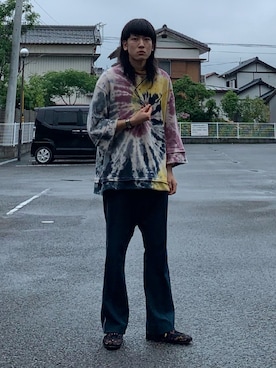 こばやしさん（メンズ・180cm）の夏コーディネート