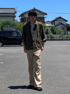 こばやしさん(メンズ・180cm)の夏コーディネート