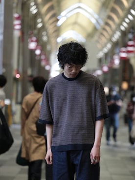 「alvana（アルヴァナ）のアイテム」を使った、こばやしさん（メンズ・180cm）の春コーディネート