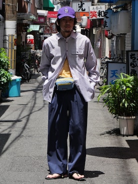 こばやしさん（メンズ・180cm）の春コーディネート