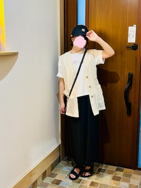 「Java（ジャバ）のアイテム（シューズ）」を使った、bokuko111さん（レディース・167cm）の夏コーディネート