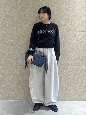 「MOUSSY（マウジー）のアイテム」を使った、rinoさん（骨格ウェーブ・レディース・158cm）の秋コーディネート