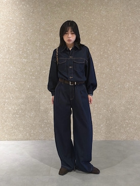 rinoさん（レディース・158cm）の秋コーディネート