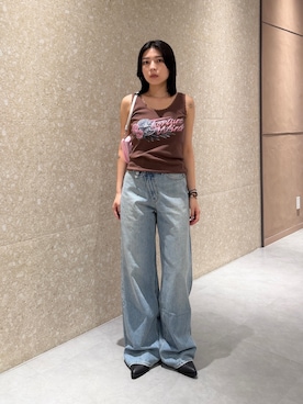 rinoさん（レディース・158cm）の夏コーディネート