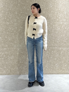 「MOUSSY（マウジー）のアイテム」を使った、rinoさん（レディース・158cm）の秋コーディネート