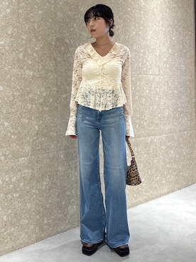 「MOUSSY（マウジー）のアイテム」を使った、rinoさん（骨格ウェーブ・レディース・158cm）の秋コーディネート