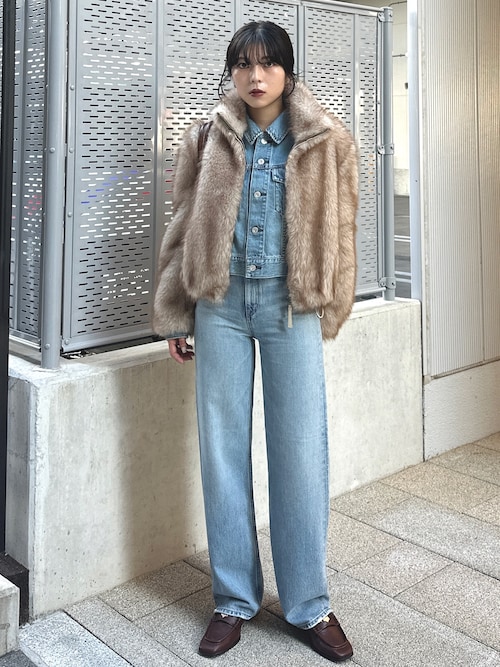 25年AW新作】TENCEL(TM) DENIM ショートジャケット（デニムジャケット