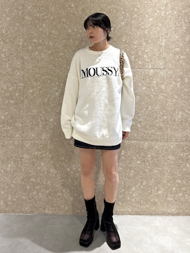 「MOUSSY（マウジー）のアイテム」を使った、rinoさん（骨格ウェーブ・レディース・158cm）の秋コーディネート