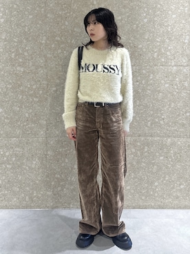 「MOUSSY（マウジー）のアイテム」を使った、rinoさん（骨格ウェーブ・レディース・158cm）の秋コーディネート