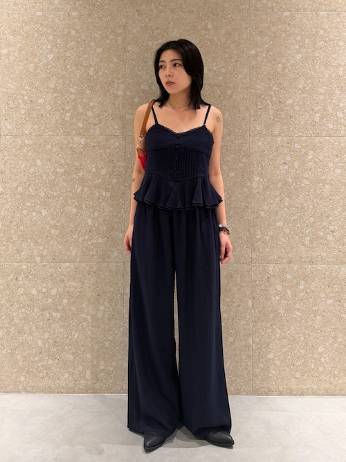 MOUSSY（マウジー） キャミソール 「セットアップ対応」LINEN BLEND