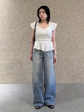 rinoさん（レディース・158cm）の春コーディネート
