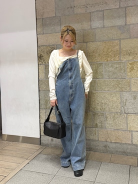 「GALENA（LOUNGEDRESS）（ガレナ）のアイテム」を使った、runa🌛さん（レディース・152cm）の秋コーディネート