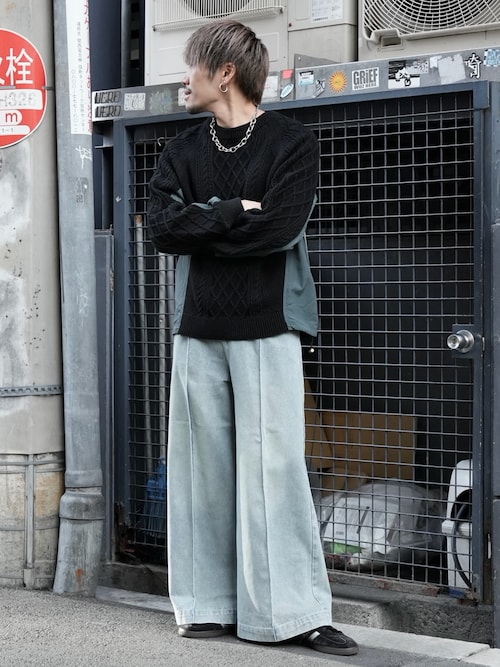 15oz baggy denim pants/15ozバギーデニムパンツ（デニムパンツ