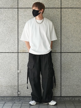 KE-ICHIさん（メンズ・177cm）の夏コーディネート