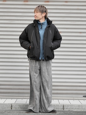 「アイテム（その他トップス）」を使った、KE-ICHIさん（メンズ・177cm）の冬コーディネート