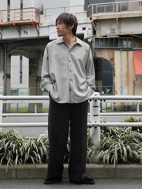 KE-ICHIさん（メンズ・177cm）の春コーディネート