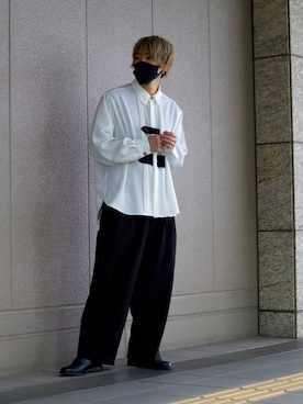 KE-ICHIさん（メンズ・177cm）の春コーディネート