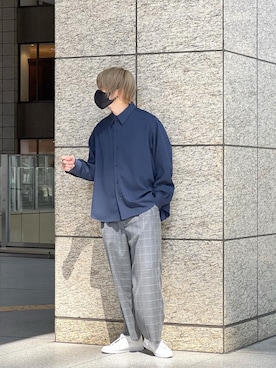 KE-ICHIさん(メンズ・177cm)の春コーディネート