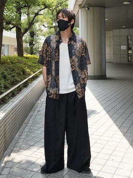 KE-ICHIさん（メンズ・177cm）の夏コーディネート