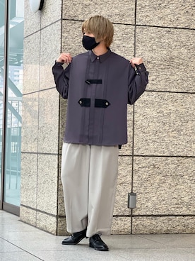 KE-ICHIさん（メンズ・177cm）の春コーディネート