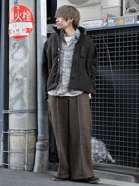 KE-ICHIさん（メンズ・177cm）の秋コーディネート