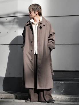 「アイテム（その他トップス）」を使った、KE-ICHIさん（メンズ・177cm）の冬コーディネート