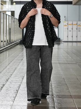 KE-ICHIさん（メンズ・177cm）の春コーディネート