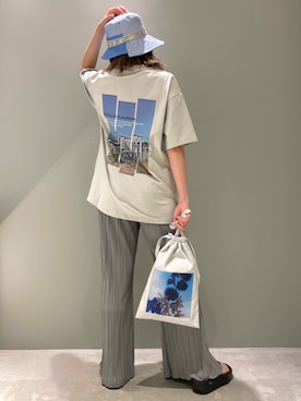 清水 みゆきさん（レディース・157cm）の夏コーディネート