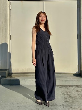 清水 みゆきさん（レディース・158cm）の春コーディネート