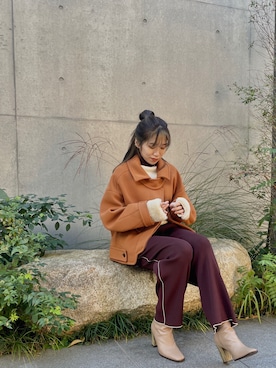 清水 みゆきさん(レディース・157cm)の秋コーディネート