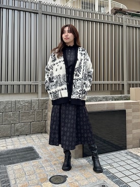 清水 みゆきさん（レディース・158cm）の秋コーディネート