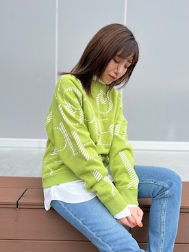 清水 みゆきさん（レディース・157cm）の冬コーディネート