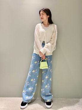 清水 みゆきさん（レディース・157cm）の春コーディネート