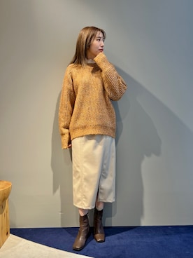 清水 みゆきさん（レディース・157cm）の秋コーディネート