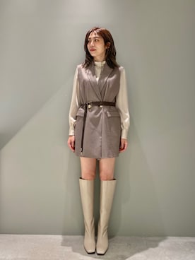 清水 みゆきさん(レディース・157cm)の秋コーディネート