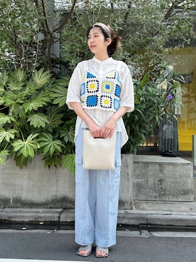 清水 みゆきさん（レディース・158cm）の夏コーディネート