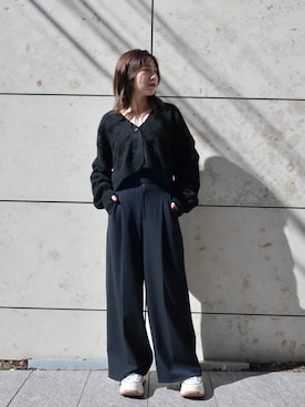 清水 みゆきさん（レディース・157cm）の秋コーディネート