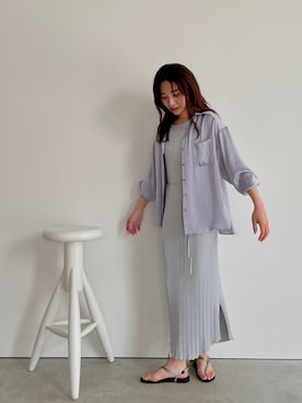 清水 みゆきさん（レディース・157cm）の夏コーディネート